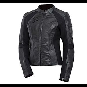 Women Motorbike Leather Jacket